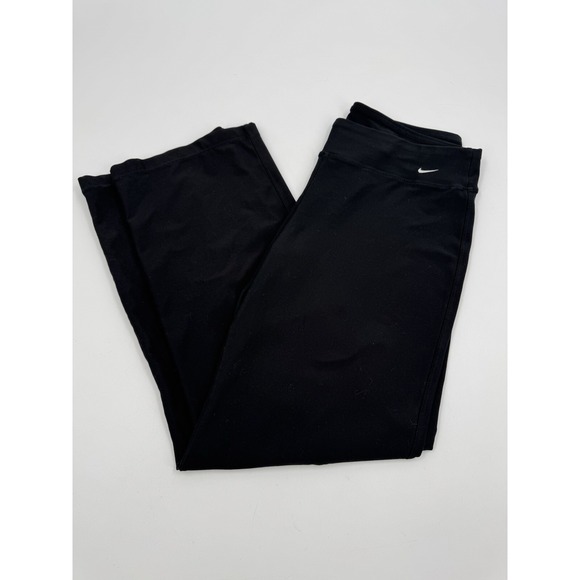 Nike Pants Women's‎ MS Black Fit Dry Athletic Stretch Pants Size MS - Picture 1 of 14